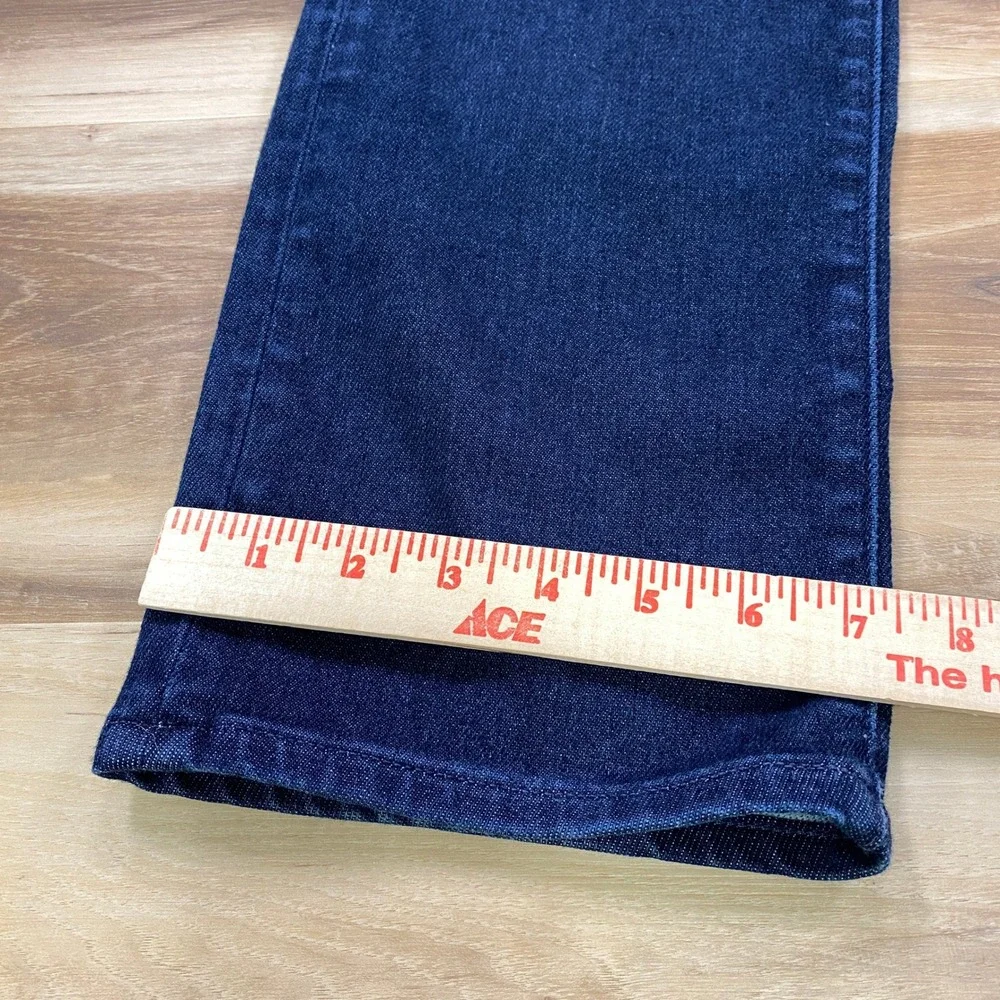 Banana Republic Traveler Jeans Mens 34x32 Slim Cotton Stretch Indigo Dark Wash